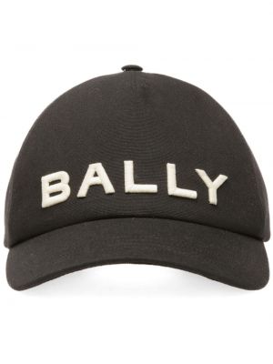 Cappello con visiera ricamato Bally
