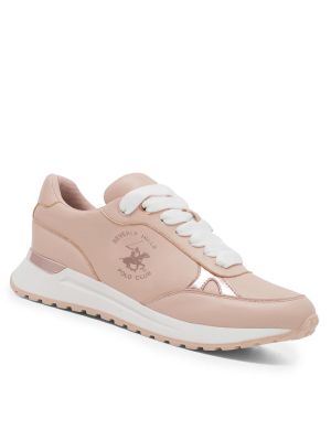 Sneakers Beverly Hills Polo Club ροζ