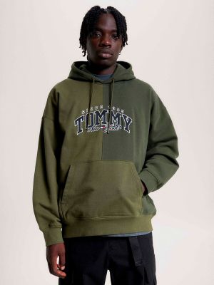 Sudadera con capucha Tommy Jeans verde