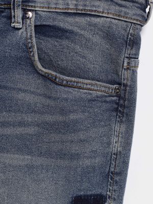 Синие прямые джинсы Tom Tailor
