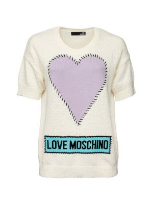 Кардиган Love Moschino белый