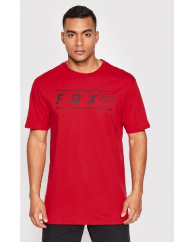 T-shirt Fox Racing rosso