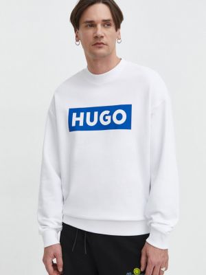 Bluza z nadrukiem ze stójką Hugo Blue