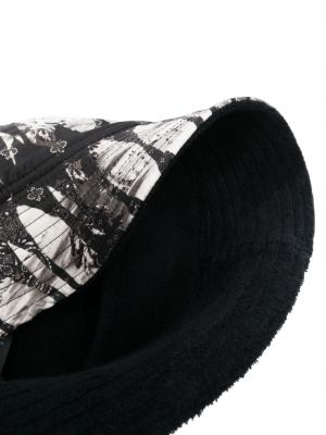 Oboustranný klobouk s výšivkou Amiri černý