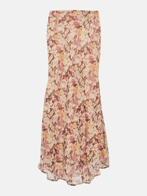 Długa spódnica w kwiatki Polo Ralph Lauren