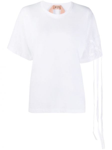 Camiseta con lazo Nº21 blanco