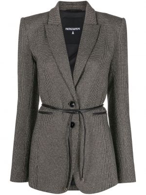 Lang blazer Patrizia Pepe gull