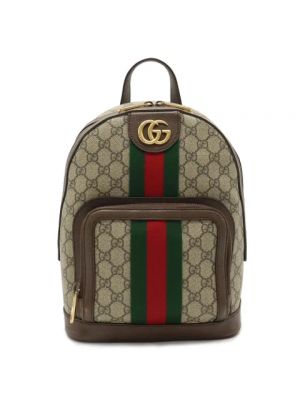 Plecak retro Gucci Vintage beżowy