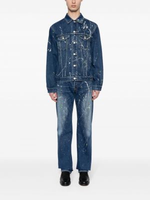 Kurtka jeansowa Yohji Yamamoto niebieska