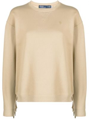 Sweatshirt mit fransen mit rundem ausschnitt Polo Ralph Lauren beige