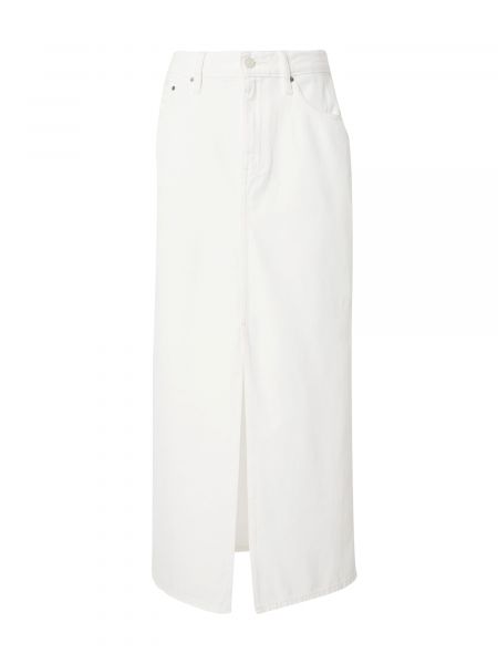 Hviezdna džínsová sukňa G-star Raw biela