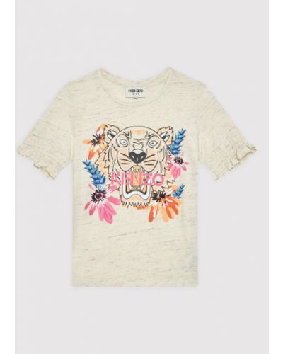 Kenzo Kids T-Shirt K15492 Béžová Regular Fit