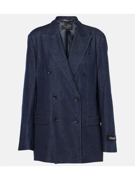 Lang blazer Dolce&gabbana blå