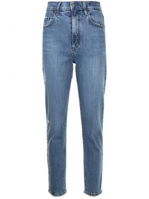 Slank høy midje stretch jeans Nobody Denim blå