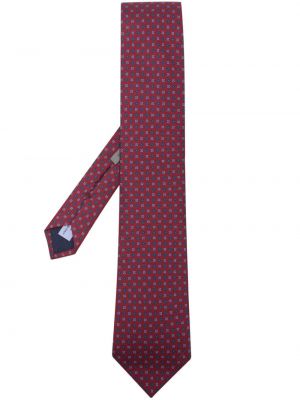 Svilena kravata s cvetličnim vzorcem Corneliani