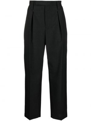 Pantalon en coton plissé Lemaire gris
