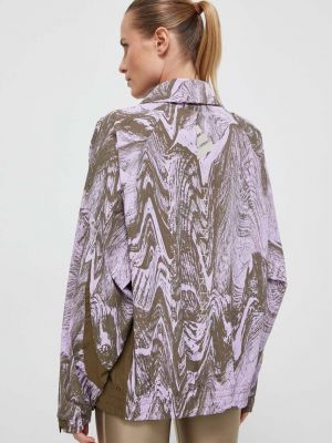 Geacă de tranziție oversize Adidas By Stella Mccartney violet