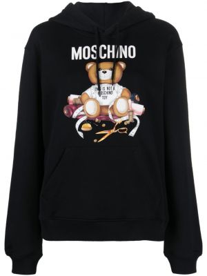 Hættetrøje Moschino sort