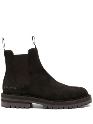 Chelsea boots Common Projects marron