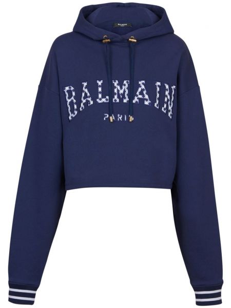 Hoodie Balmain mavi