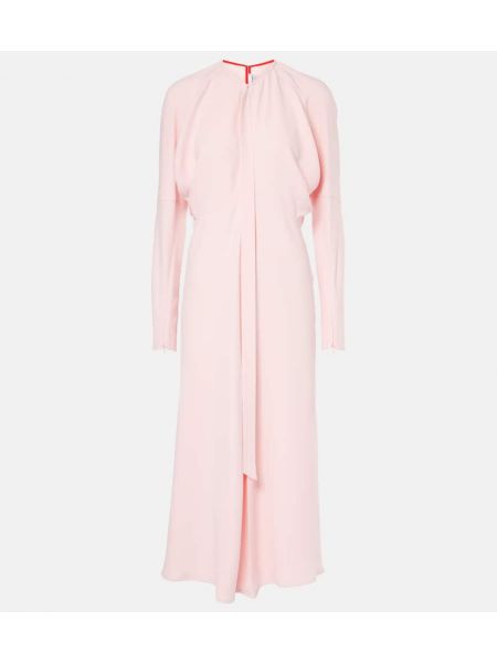 Drapert dress Victoria Beckham rosa