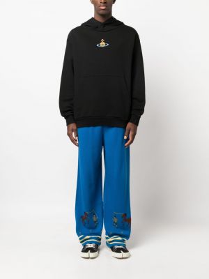 Medvilninis džemperis su gobtuvu Vivienne Westwood juoda