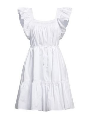 Mini robe en coton Magali Pascal blanc