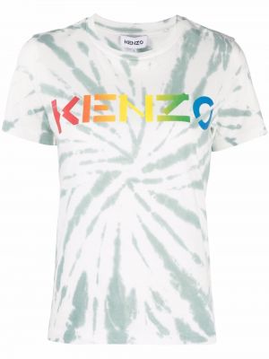 T-shirt tie-dye Kenzo verde