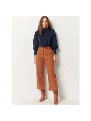 Pantalones de terciopelo‏‏‎ de algodón Sessun naranja
