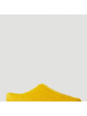 Pantuflas Marni amarillo
