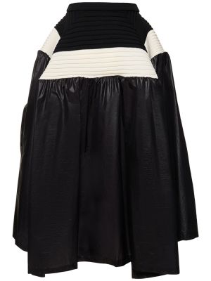 Dlhá sukňa Issey Miyake čierna