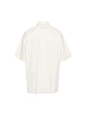Koszula z krótkim rękawem Studio Nicholson biała