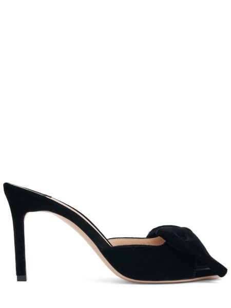 Mules de terciopelo‏‏‎ Tom Ford negro