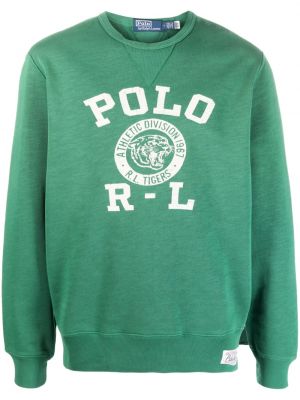 Sweatshirt mit rundhalsausschnitt mit print Polo Ralph Lauren grün