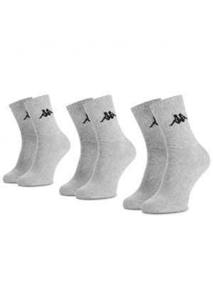 Меланжеві шкарпетки Kappa сірі