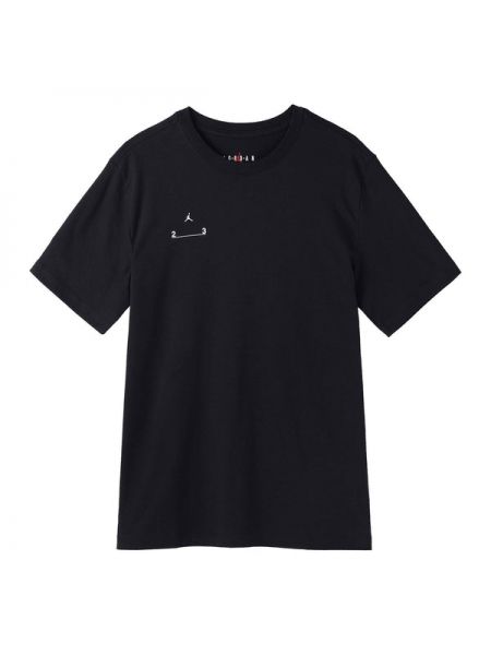 Повседневная футболка с коротким рукавом с круглым вырезом Nike черная