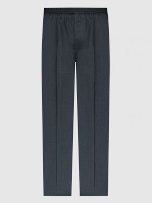 Вовняні прямі брюки Givenchy сірі