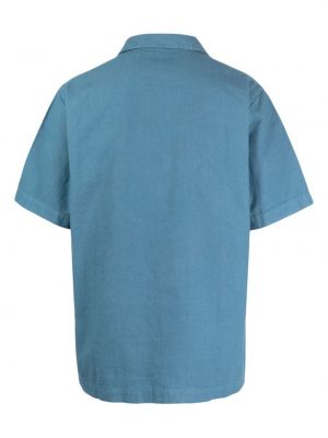 Chemise avec poches Maharishi bleu