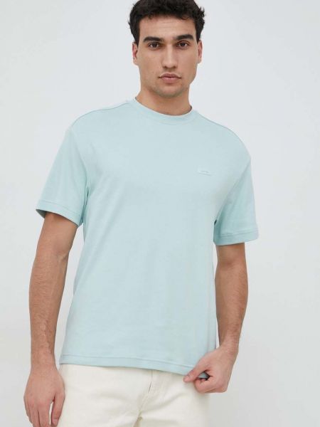 Calvin Klein pamut póló nyomott mintás
