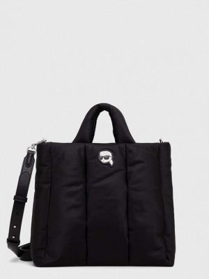 Тканевая сумка Karl Lagerfeld черная