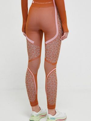 Legíny Adidas By Stella Mccartney oranžové