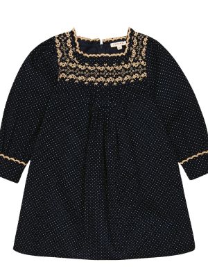 Flekket dress for jenter Caramel blå