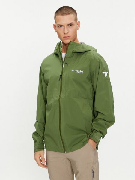 Vodootporna jakna Columbia zelena