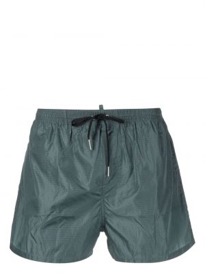 Pantaloni scurți cu imagine Dsquared2 verde