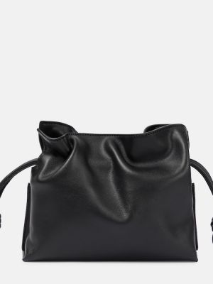 Кожаная сумка Loewe, черная