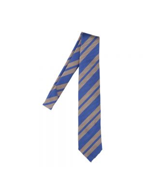 Krawat Cesare Attolini niebieski