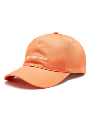 Καπέλο Calvin Klein Jeans πορτοκαλί