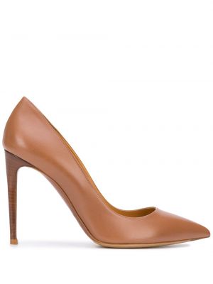 Hæler pumps Ralph Lauren Collection brun