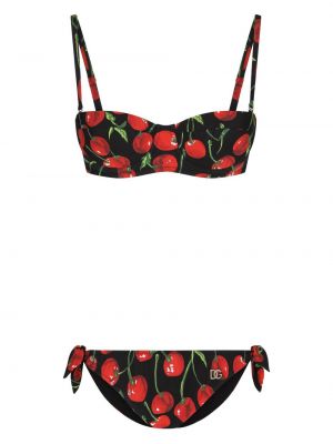 Bikini con stampa Dolce & Gabbana