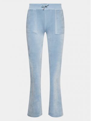 Spodnie sportowe Juicy Couture - niebieski